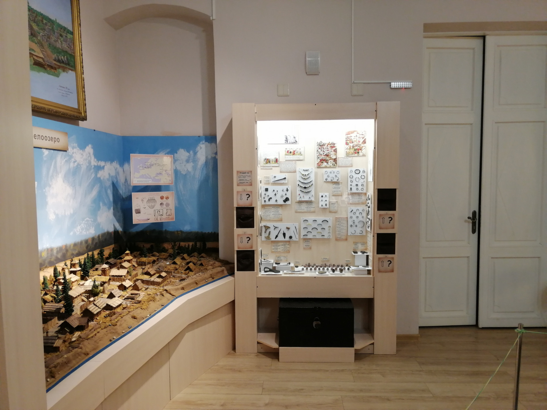 раздел «Древнее Белоозеро» в экспозиции «Белозерск исторический»