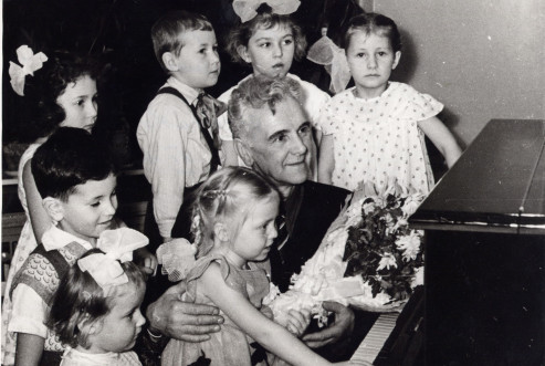 Фото 11. Андрей Николаевич Шамарин в детском саду. 1960 г. БИХМ 2297 н-в
