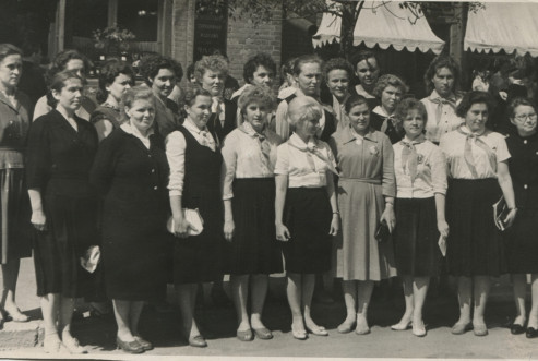 Фото 10. Фотография «Римма Александровна Новикова с коллегами» 1970 гг. БОКМ-6036-1