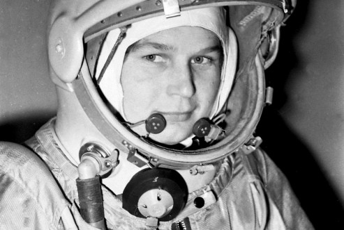Валентина Терешкова перед своим историческим полетом