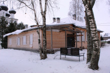 Дом-музей С.С. Орлова г.Белозерск. Текущее состояние объекта, 27 января 2023 г.